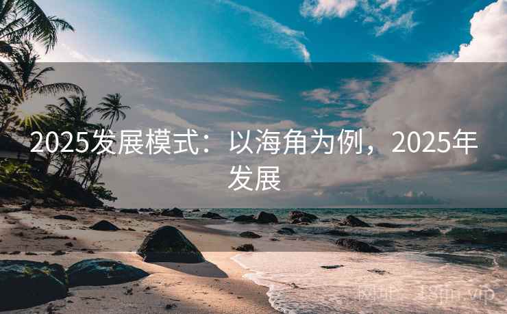 2025发展模式：以海角为例，2025年发展